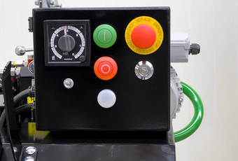 MixMatic M930S - panel central de control con temporizador para tiempo de mezcla.