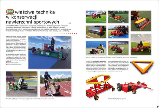 SMG - właściwa technika w konserwacji nawierzchni sportowych