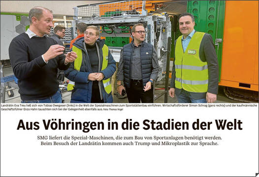 Aus Vöhringen in die Stadien der Welt