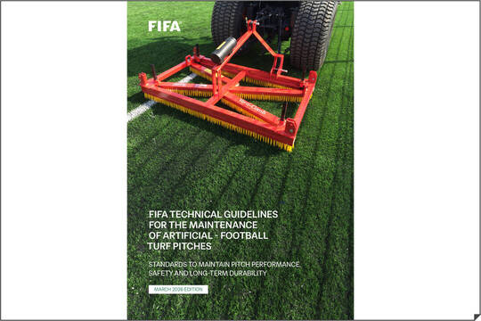 FIFA Technical Guidelines for the Maintenance of Artificial Football Turf Pitches - March 2026 