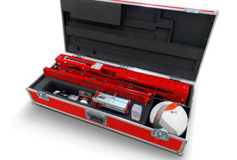 Ballrampe Premium - Transportkoffer mit Rollen
