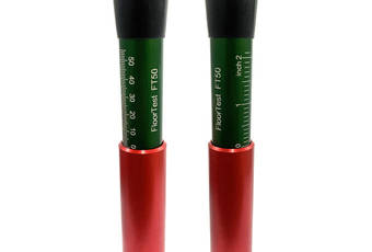 Turf TestSet - FloorTest FT50 - Messwerkzeug für Kunststoffsportbeläge und verfüllte Kunstrasenflächen. Messbereich 0 - 50 mm