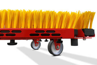 triangleBrush DB1000F - brushes with plastic bodies, can be changed without tools.