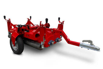 Decompactor DC1000 - chassis with 2 in 1 drawbar.
