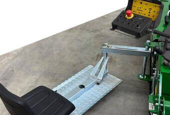 PlanoMatic P936 - Siège d'opérateur réglable et panneau de commande.