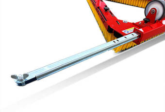 Cepillo triangular DB1000F - travesaño izquierdo, extraído 