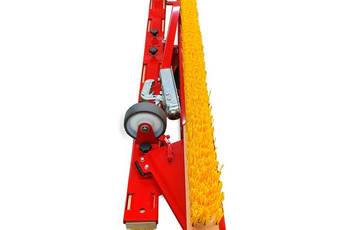 Cepillo triangular DB1600F - Plegable para un envío económico y un almacenamiento que ahorra espacio.