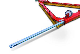 Cepillo triangular DB1600F - travesaño izquierdo, extraíd