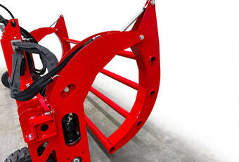 TurfWinch TW2000 - Pinzas para agarrar el rollo de césped.