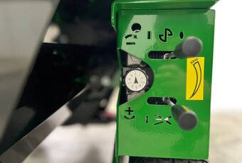 StrukturMatic S80 - Steuerelemente geschützt im Rahmen verbaut