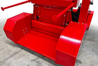 RenoMatic RM1502 - big bag recording (hanger) allows 1 man operation
