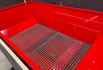SandMatic B1505 RC/ECO - grid with 3.5 x 3.5 cm mesh size 