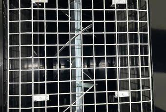 StrukturMatic S80B - grid for Material container with 5,0 x 5,0 cm mesh size