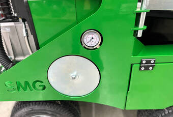 StrukturMatic S80B - Luftfilterkasten und Manometer für Spritzdruck