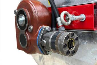 MixMatic M1100L - Entraînement hydraulique et boîte de vitesses pour une haute performance de mélange.