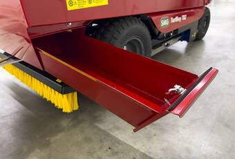 TurfBoy TB2 / TB2T - Filtre à poussière conforme à la norme DIN EN60335-2-69 / classe de poussière “M” et à la norme EN779 “F8” ou “F9”.