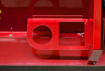 TurfSoft TS2 DC - Cup holder and bracket for tools. 