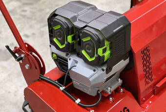 TurfSoft TS2 DC - 3.4 kW (4.7 HP) electric engine.