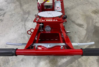 TurfCutter TC350H - Autopropulsado con dirección precisa.