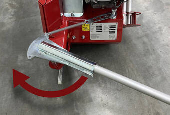 TurfCutter TC350H - Ahorro de  tiempo.