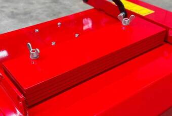 Decompactor DC1500 - 5 plaques de lest assurent une utilisation uniforme.