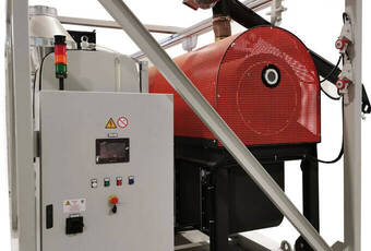 Infill-Dryer - Central unit with programmable logic and modular interface technology.